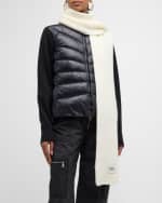 Image 3 of 3: UGG Chunky Rib Knit Wool-Blend Scarf