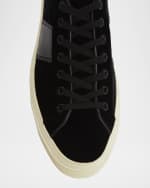 Image 4 of 6: TOM FORD Men's Cambridge Suede Low-Top Sneakers