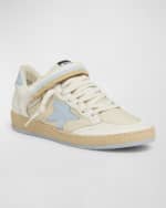 Image 5 of 6: Golden Goose Ball Star Double-Quarter Nylon Sneakers