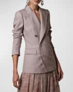 Image 1 of 5: Ralph Lauren Collection Camden Double-Breasted Cashmere Blazer Jacket