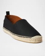 Image 2 of 4: Ralph Lauren Purple Label Men's Bowsworth Linen Espadrilles