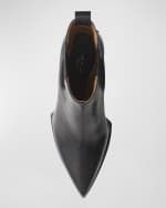 Image 3 of 3: Rag & Bone Eclipse Leather Wedge Chelsea Ankle Boots