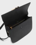 Image 5 of 6: TOM FORD Tara Medium Crossbody in Grained Leather with Leather Strap