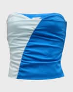 Image 1 of 6: SIR Azul Colorblock Bodice
