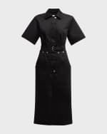 Image 1 of 6: Carolina Herrera Belted Cargo Midi Dress