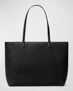 Image 3 of 5: Tory Burch McGraw Leather Tote Bag