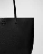 Image 5 of 5: Tory Burch McGraw Leather Tote Bag