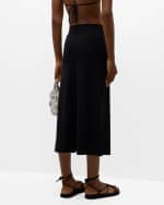 Image 4 of 6: Karla Colletto Tess Straight Maxi Skirt