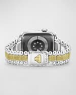 Image 3 of 5: LAGOS Smart Caviar Lux Sterling Silver and 18K Gold 42mm Watchband
