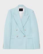 Image 1 of 5: Joseph Jaden Oversized Double-Breasted Cady Jacket