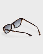 Image 2 of 5: Marc Jacobs Sleek Acetate Cat-Eye Sunglasses