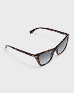 Image 1 of 5: Marc Jacobs Sleek Acetate Cat-Eye Sunglasses