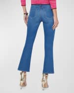 Image 3 of 4: L'Agence Mira Ultra High Rise Cropped Micro Bootcut Jeans