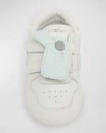 Image 5 of 5: Off-White Boy's Mini Out Of Office Leather Sneakers, Baby