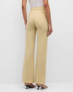 Image 4 of 6: Joseph Morissey Straight-Leg Stretch Wool Pants