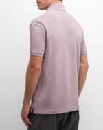 Image 3 of 6: Palm Angels Men's Classic Logo Polo Shirt