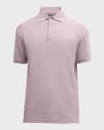 Image 1 of 6: Palm Angels Men's Classic Logo Polo Shirt