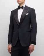 Image 3 of 6: TOM FORD Men's Shelton Peak-Lapel Tuxedo
