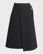 Image 1 of 4: Proenza Schouler Helen Midi Wrap Skirt