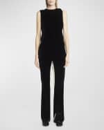 Image 4 of 5: Proenza Schouler Joyce Twisted Velvet Tank Top