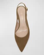 Image 5 of 5: Gianvito Rossi Piper Sling 45 Pumps