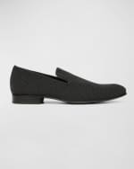 Image 1 of 5: Donald Pliner Men's Micro-Beaded Slip-On Loafers