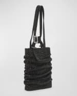 Image 4 of 6: Benedetta Bruzziches Lollo La Petite Crystal Top-Handle Bag