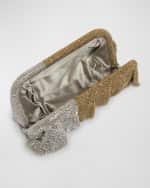 Image 5 of 6: Benedetta Bruzziches Venus La Grande Crystal Clutch Bag