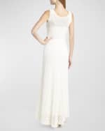 Image 3 of 6: Golden Goose Journey Scoop-Neck Knit Tank Dress