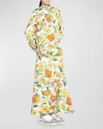 Image 5 of 7: Stella McCartney Garden Print Button-Front Shirt