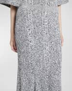 Image 6 of 7: Stella McCartney Ribbed Mouline Wool Pencil Skirt