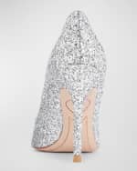 Image 2 of 3: Sophia Webster Pirouette Glitter Cocktail Pumps