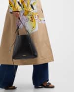 Image 2 of 6: Cult Gaia Simona Leather Shoulder Bag