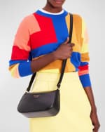 Image 2 of 6: kate spade new york bleecker small saffiano leather crossbody bag