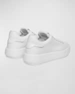 Image 2 of 4: Stuart Weitzman Pro Sleek Leather Sneakers