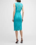 Image 3 of 6: Dolce&Gabbana Floral Lace Midi Dress