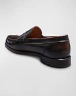 Image 3 of 4: Allen Edmonds Men's Newman Leather Penny Loafers