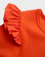 Image 3 of 5: Molo Girl's Cathi Ruffle Trim Dress, Size 3T-6