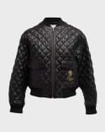 Image 1 of 6: FRAME x Ritz Paris FRAME x Ritz Paris Quilted Leather Bomber Jacket