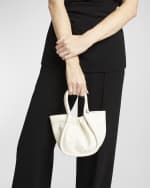 Image 3 of 6: Proenza Schouler XS Ruched Leather Tote Bag