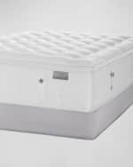 Image 2 of 3: Aireloom Karpen Luxury Dove Luxetop Plush Split California King Mattress
