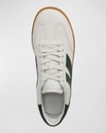Image 4 of 4: Vince Oasis Bicolor Leather Retro Sneakers