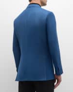 Image 5 of 6: Brioni Men's Textured Wool Blazer