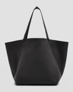 Image 1 of 6: THE ROW XL Park Tote Bag in Saddle Leather