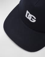Image 3 of 3: Dolce&Gabbana Men's DG Embroidered Mesh Baseball Cap