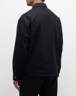 Image 3 of 6: FRAME Men's Modern Flannel Zip Jacket