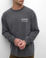 Image 4 of 6: FRAME Men's Vintage Logo T-Shirt