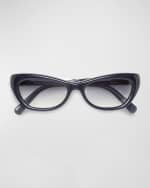 Image 3 of 4: Christopher Esber Dillon Acetate Cat-Eye Sunglasses