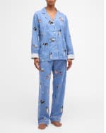 Image 2 of 6: PJ Salvage Printed Cotton Flannel Pajama Set