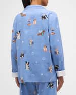 Image 4 of 6: PJ Salvage Printed Cotton Flannel Pajama Set